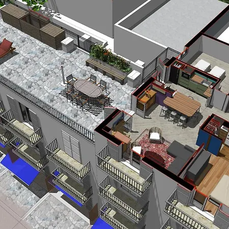 شقة Grande Terrasse Sur La