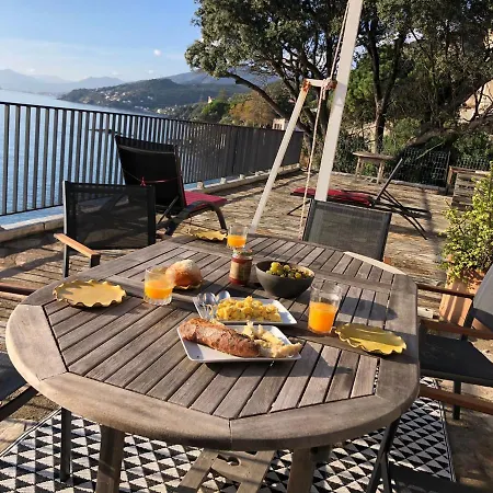 Grande Terrasse Sur La Lägenhet *